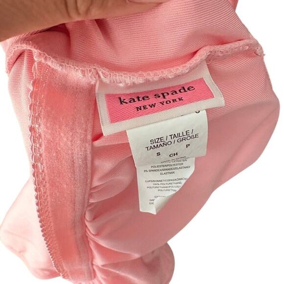 Kate Spade Cherry Toss Scoopneck One-piece Swimsuit - Size Small $128 - Picture 8 of 8